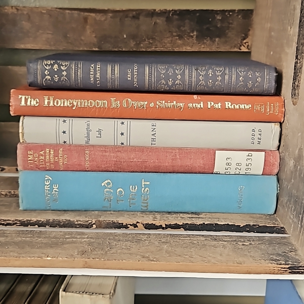 Vintage Book Lot for home decor
